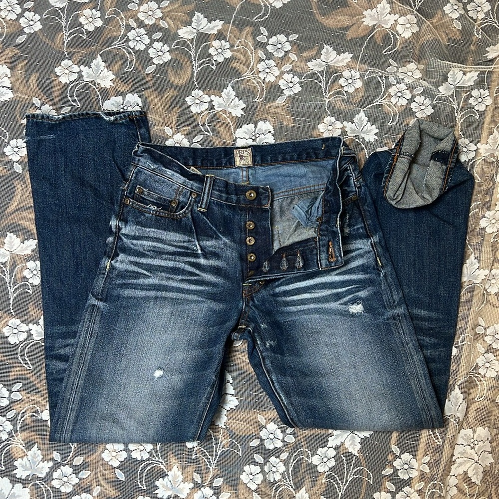 PRPS Barracuda Denim Jeans style E57P49x Buttonfly